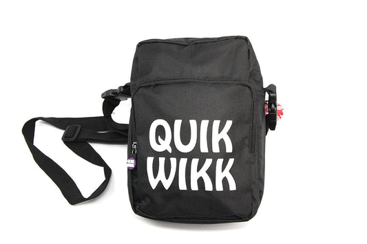 Quik Wikk Smell Proof Shoulder Bag - Available In Black - (1 Count)