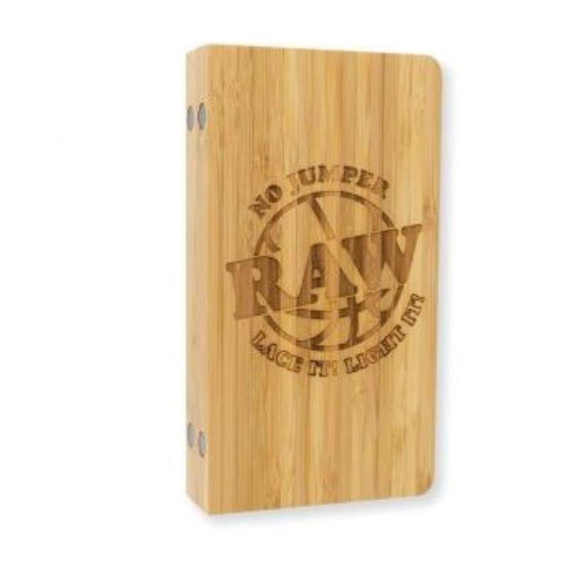 RAW Authentic X No Jumper Wood Backflip Rolling Tray - (1 Count)