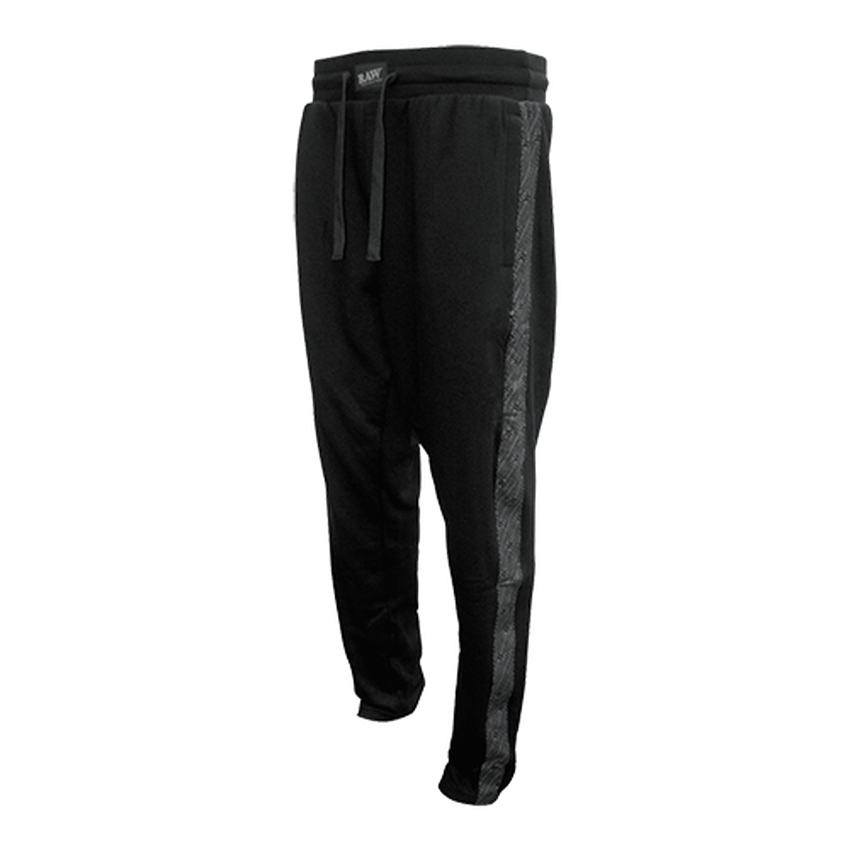 RAW x RP Black Sweatpants With Tonal Side Logo - Various Sizes - (1 Count)