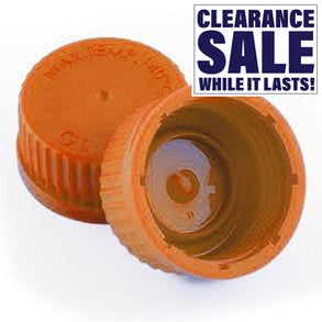 Reagent Bottle Screw Cap - Available in Orange or Blue (1 Count)