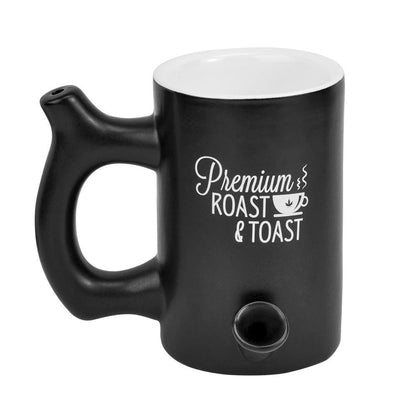 Roast & Toast Ceramic Mug Pipe - Various Styles - (1 Count)