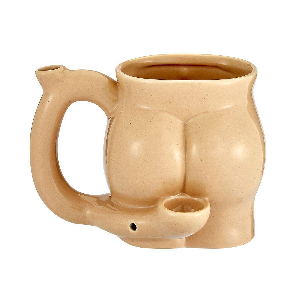 Pipa de taza de cerámica para asar y tostar, varios estilos, (1 unidad)