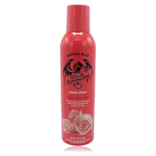 Spray eliminador de olores azul especial 6.9 oz Wedding Rose - (1-12 unidades)