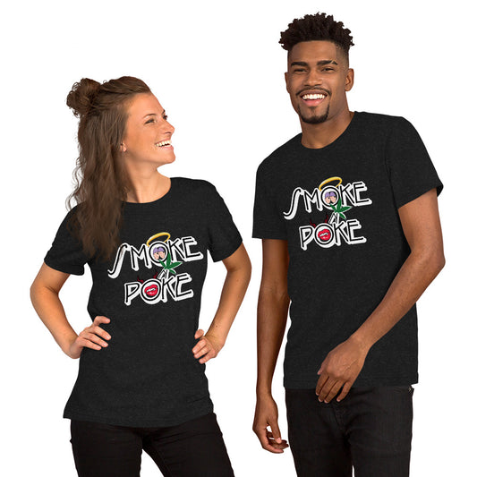 Smoke N’ Poke Logo Unisex t-shirt