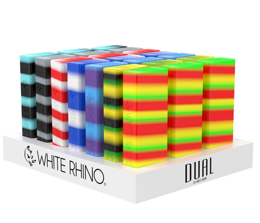 White Rhino Dual Container  (21 Count Display)