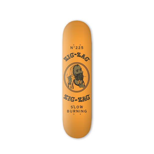 Zig-Zag French Orange Skateboard - (1 Count)