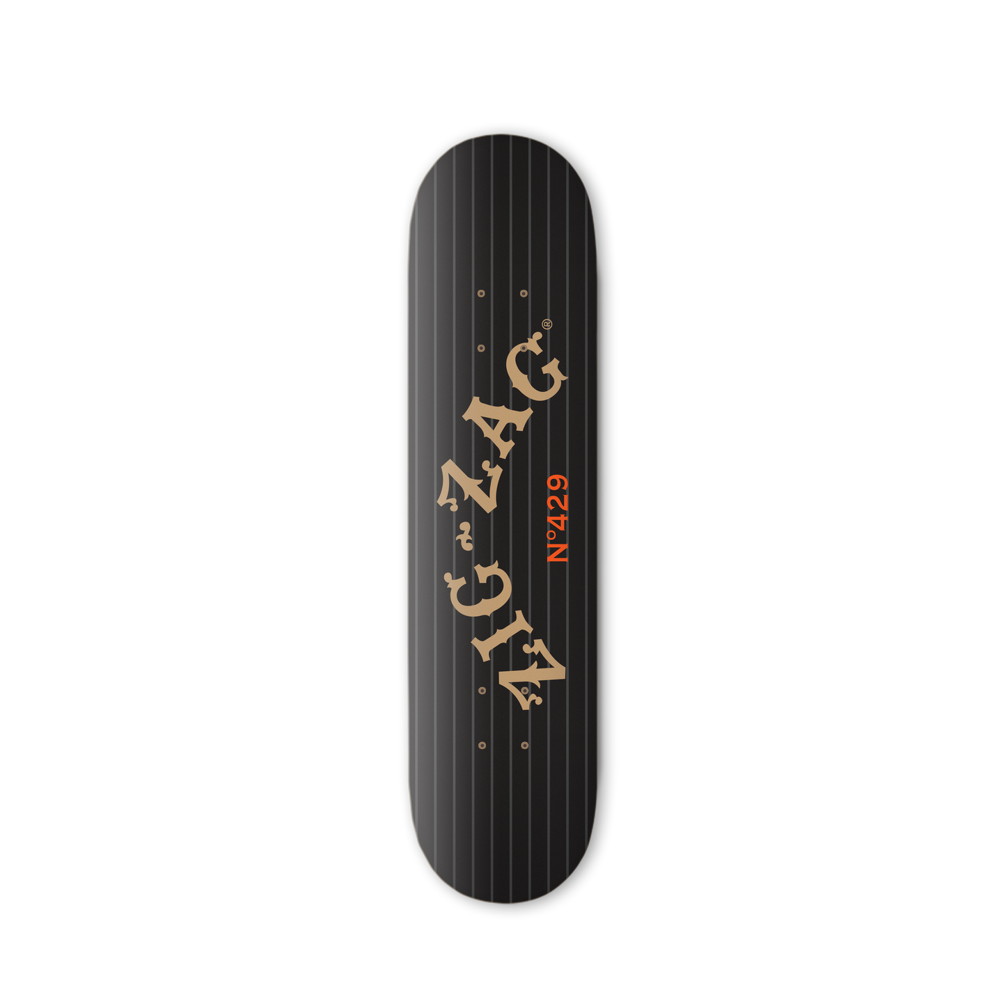 Zig-Zag King Black Skateboard - (1 Count)