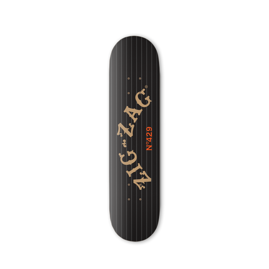 Zig-Zag King Black Skateboard - (1 Count)