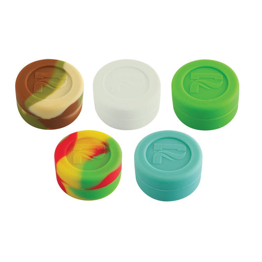 100pc Set - Pulsar 38mm Silicone Cylinder Containers - Smoke N’ Poke