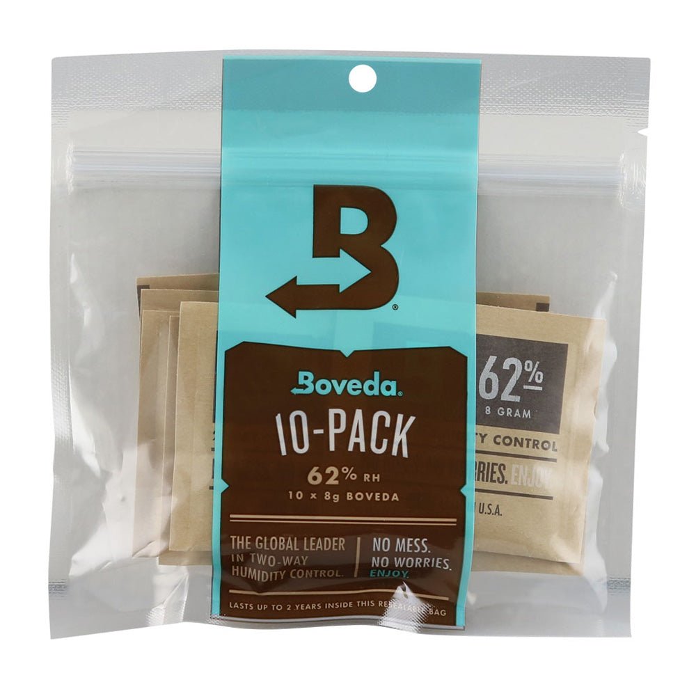 10PK - Boveda Humidity Control - 62% 8g - Smoke N’ Poke