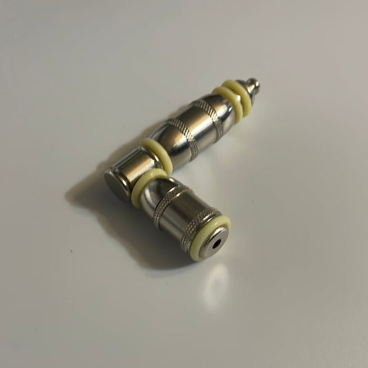 3” XL Filter Bowl and Chamber Glow Ring Metal Pipe - MyCannaConnoisseur