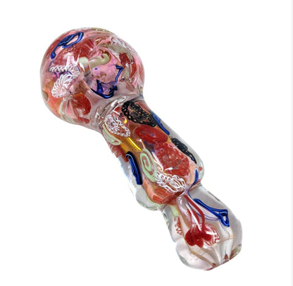 7.5" Multi String Art 600 Gram Jumbo Hand Pipe - MyCannaConnoisseur