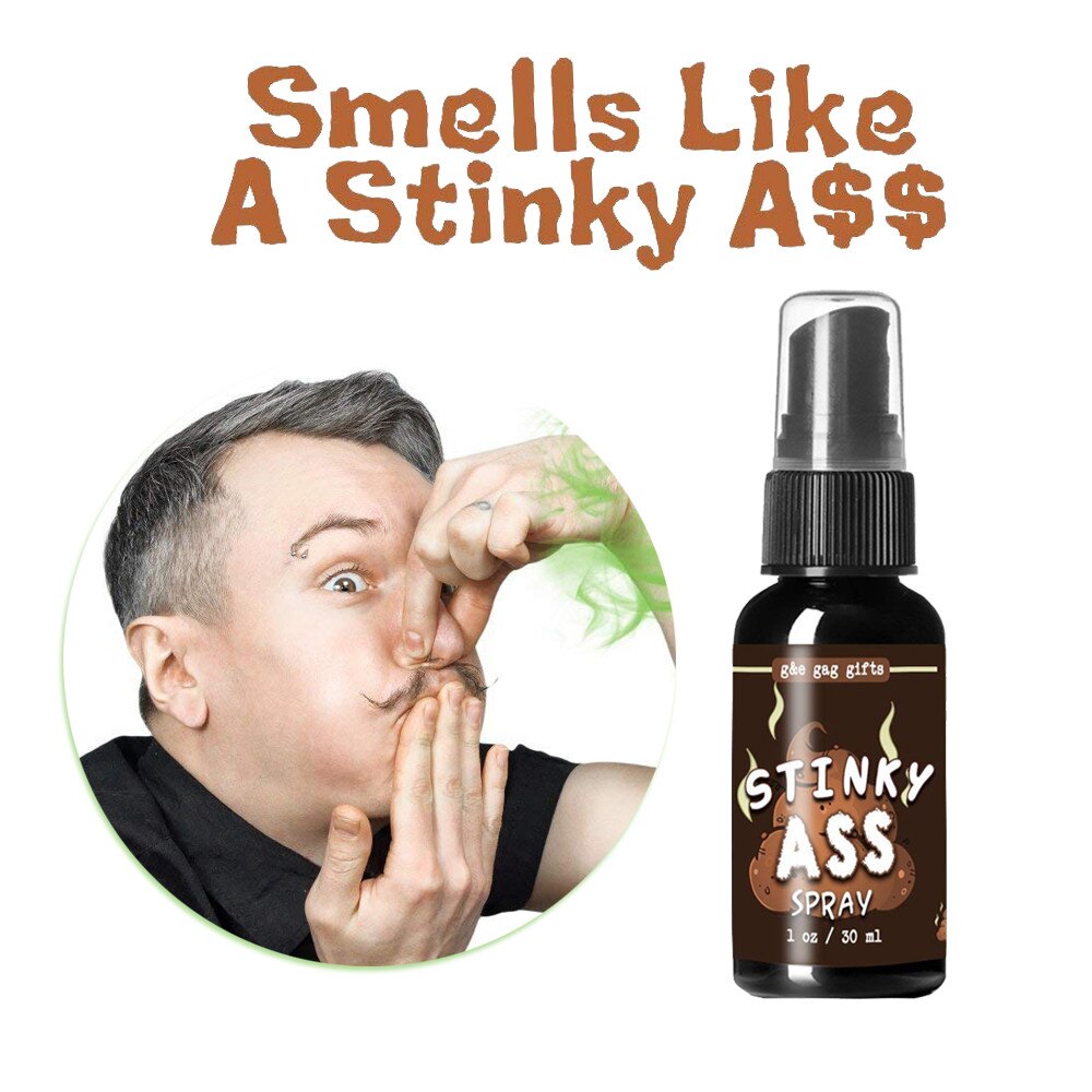 Novelties Liquid Fart Gag Prank Joke Spray Can Stink Bomb Smelly Stinky Gas 30ml Novelties Liquid Fart Gag Prank Joke Spray30# - Smoke N’ Poke