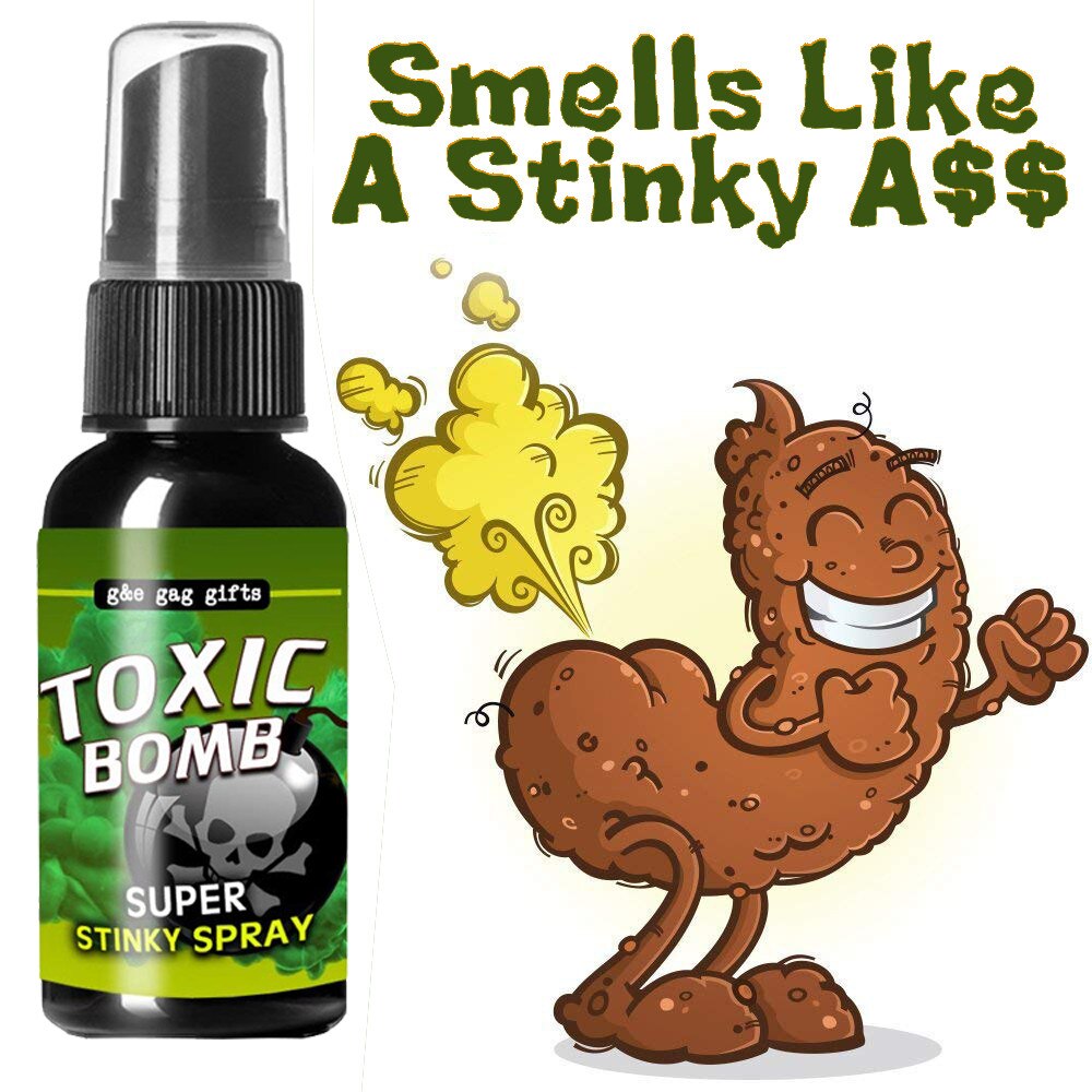 Novelties Liquid Fart Gag Prank Joke Spray Can Stink Bomb Smelly Stinky Gas 30ml Novelties Liquid Fart Gag Prank Joke Spray30# - Smoke N’ Poke