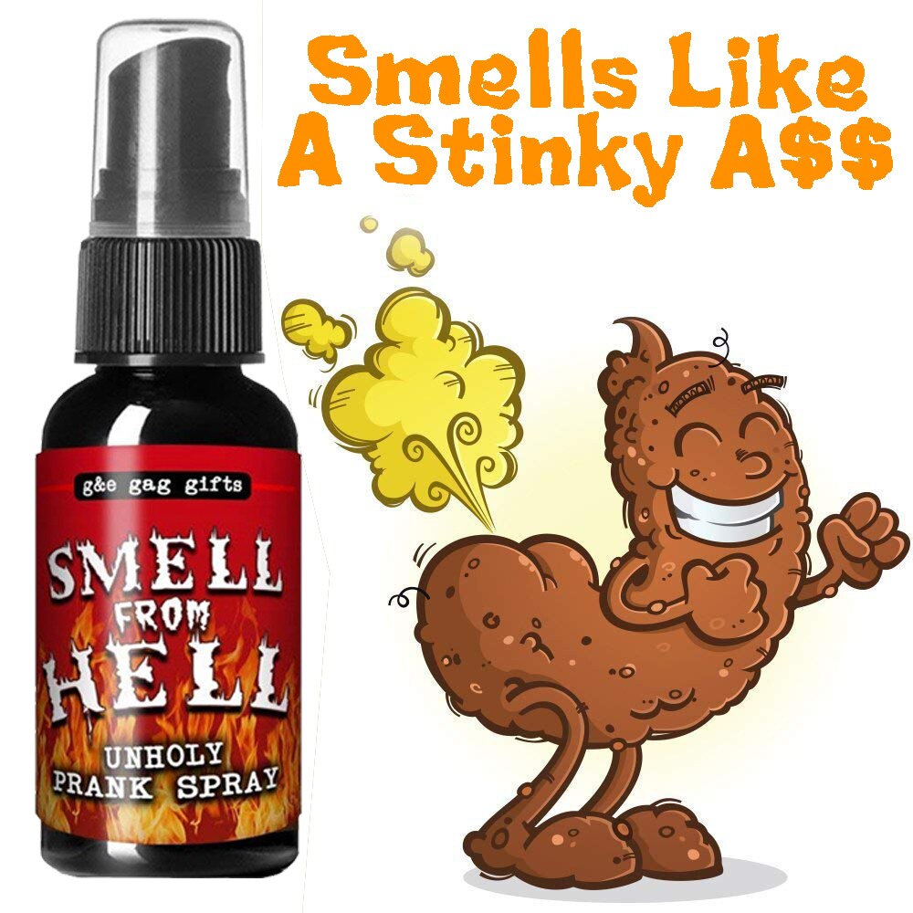 Novelties Liquid Fart Gag Prank Joke Spray Can Stink Bomb Smelly Stinky Gas 30ml Novelties Liquid Fart Gag Prank Joke Spray30# - Smoke N’ Poke