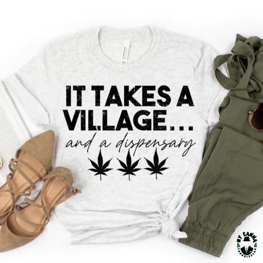 Galaxy Creations Takes a Village T-Shirt - Smoke N’ Poke