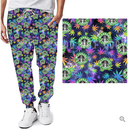 Galaxy Creations Cannabis & Coffee Leggings - Smoke N’ Poke