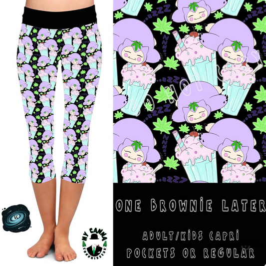 Galaxy Creations One Brownie Later Leggings - Smoke N’ Poke