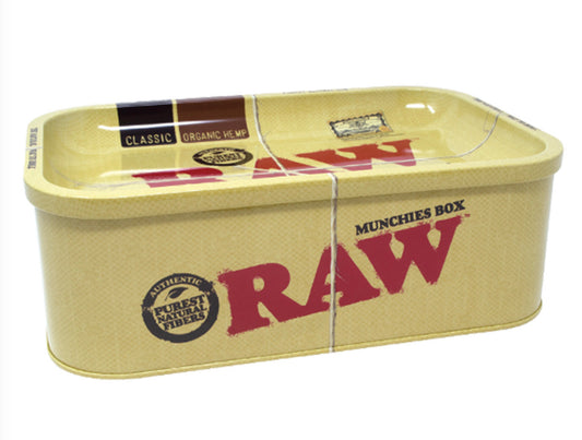 RAW Munchies Box with Tray Lid - Smoke N’ Poke