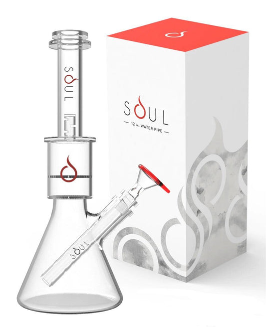 SOUL 12" Honeycomb Beaker Bong - Smoke N’ Poke