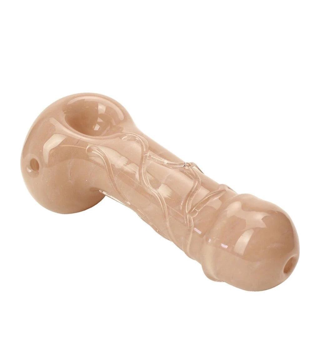 Empire Glassworks Penis Spoon Hand Pipe - Smoke N’ Poke