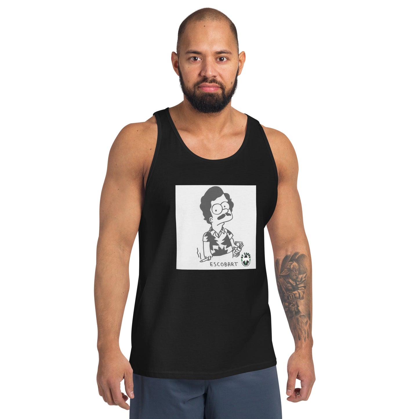 Escobart Unisex Tank Top - Smoke N’ Poke